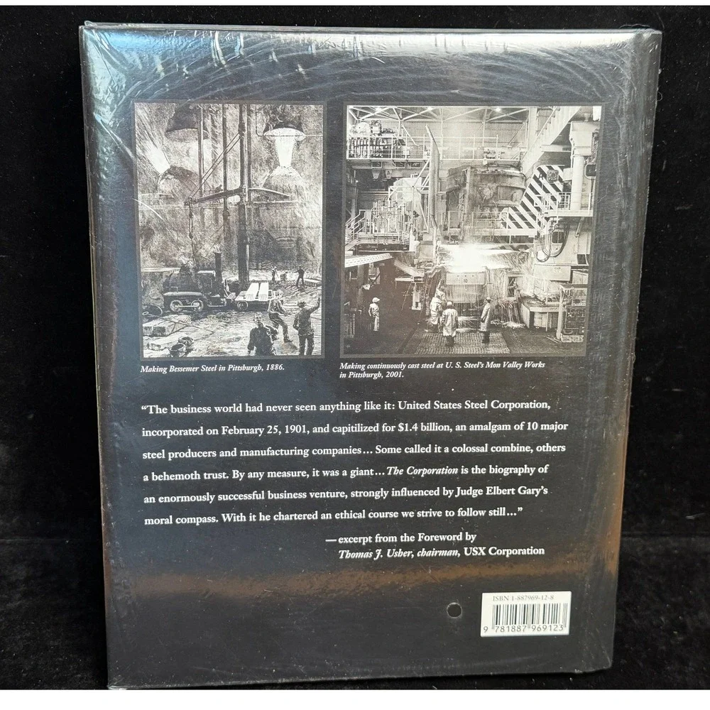 The Corporation: Centennial Biography of US Steel 1901-2001, Apelt Hardcover NEW